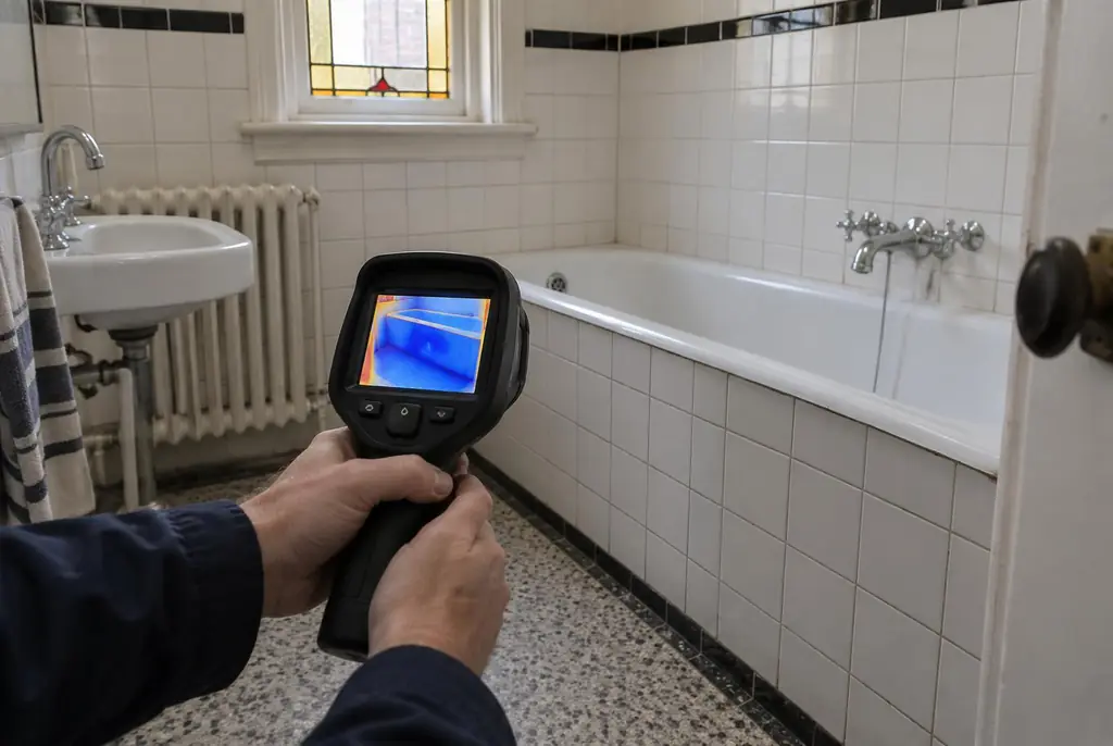 Lekdetectie Zevenaar – onderzoek in een badkamer van een oudere woning